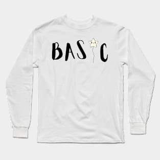 Basic Cute Kawaii Design Long Sleeve T-Shirt